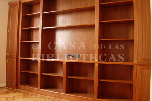 Biblioteca en Madera a Medida